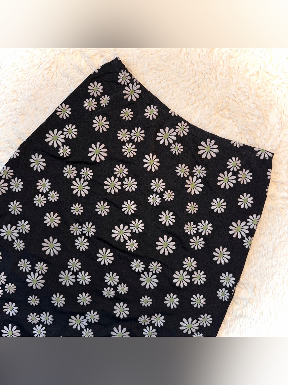Y2K Vintage 90’s MGR Daisy Floral Maxi Skirt Skater Boho Grunge Fairycore XS-M - Picture 8 of 11